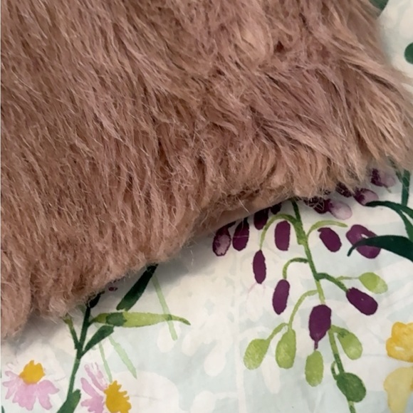 Forever 21 Rose Gold Faux Fur Jacket Women’s plus size 3x - Picture 7 of 11